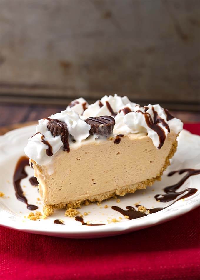 No Bake Peanut Butter Pie - Heaven of Recipes